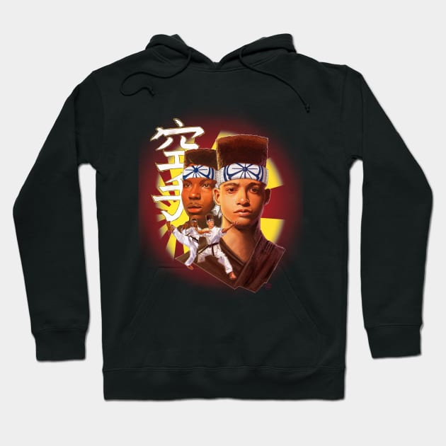 Karate Kid 'N Play Hoodie by spaceboycomics